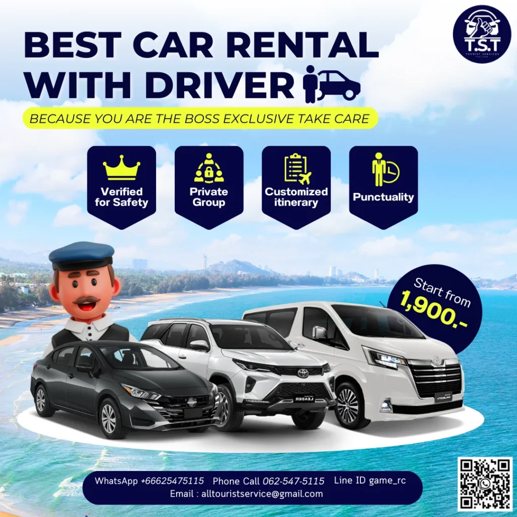 rent a car in Thailand (choose many types of vehicle)