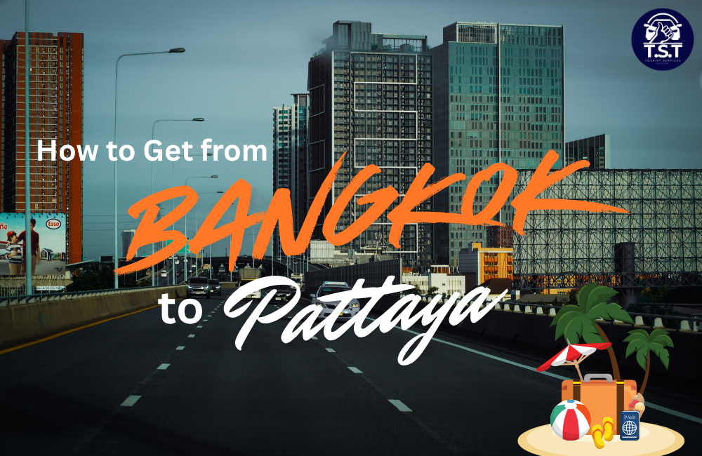 view of Motorway 7 highway connecting Bangkok and Pattaya Thailand